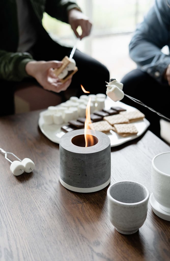 For S'Mores at Home: FLÎKR Portable Tabletop Fireplace
