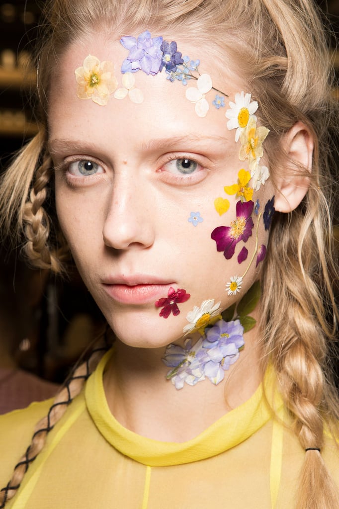 Hair and Makeup at Preen Spring 2017