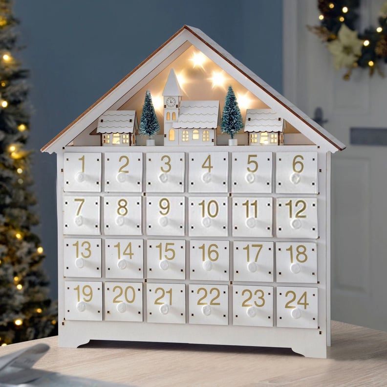 A Keepsake Advent Calendar: LED 24 Day Empty Advent Calendar