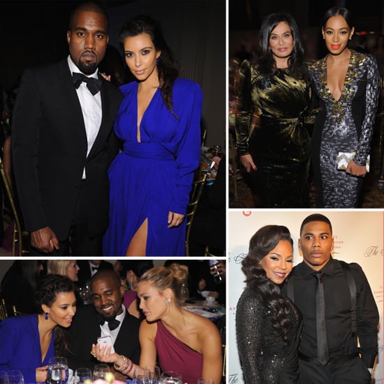 Kim Kardashian and Kanye West Dress to the Nines For an NYC Bash Kim Kardashian and Kanye West Dress to the Nines For an NYC Bash