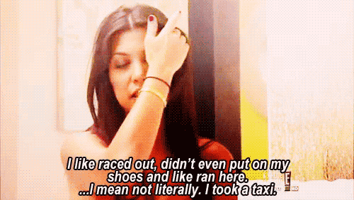 How to Use Kourtney Kardashian GIFs in Text Messages