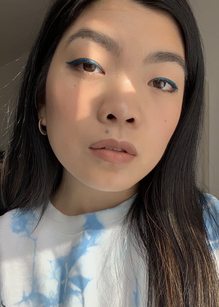 Look 1: Blue Liner