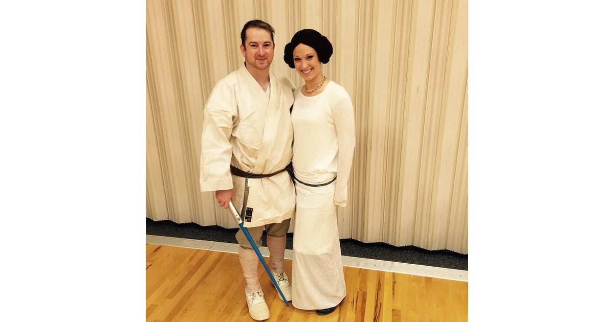 Princess Leia And Luke Skywalker From Star Wars Simple Halloween