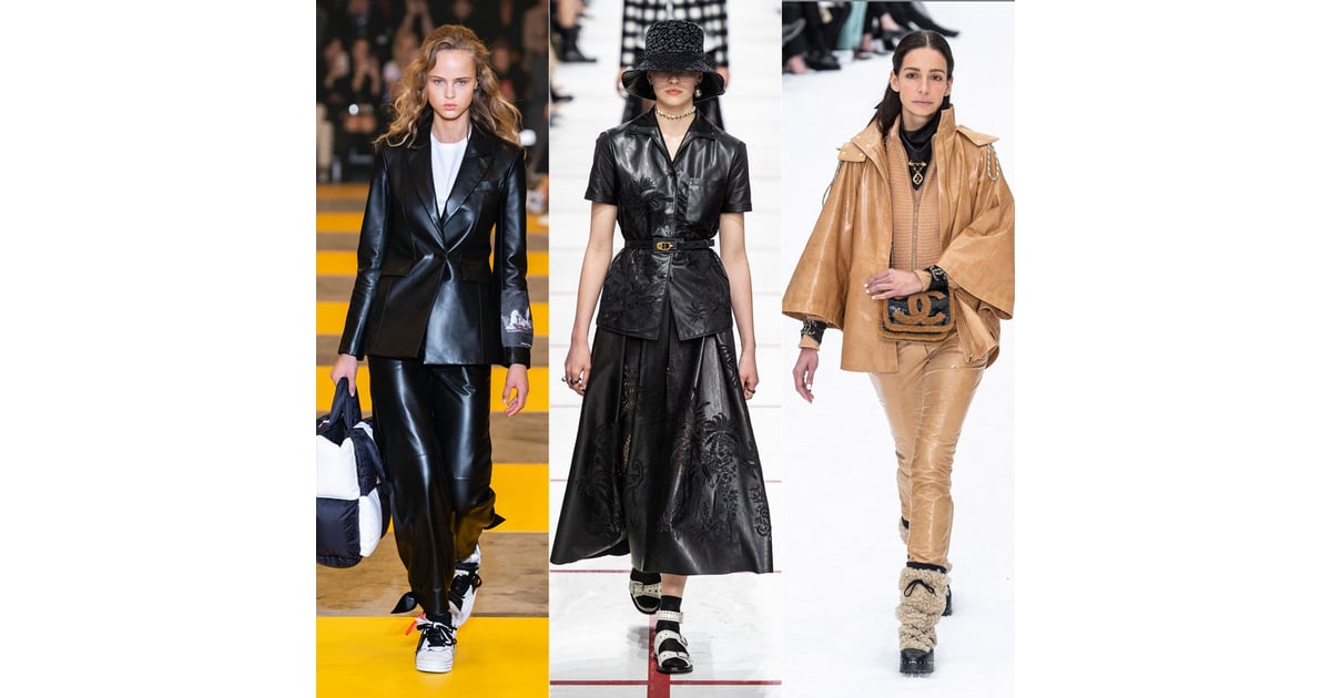 Fall Fashion Trends 2019: Head-to-Toe Leather | Fall 2019 Trends ...