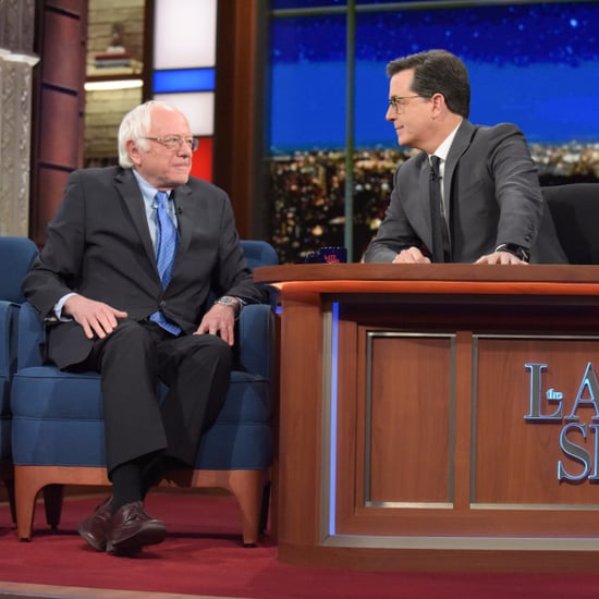 Bernie Sanders Talks With Stephen Colbert After the Election