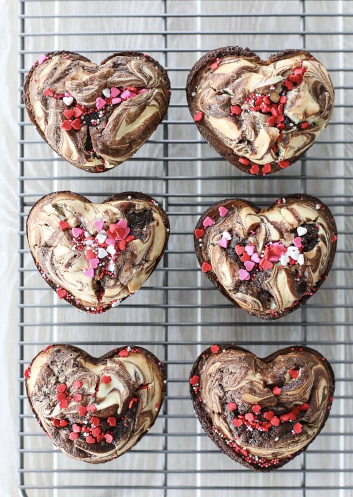Cheesecake Brownie Hearts