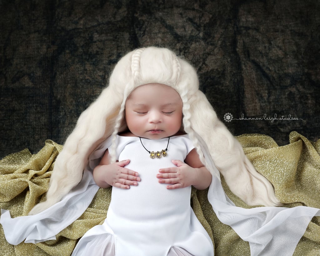 Game of Thrones Newborn Photo Shoot