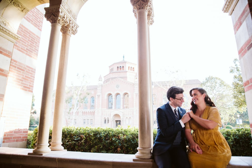 Harry Potter Hufflepuff and Ravenclaw Engagement Photos