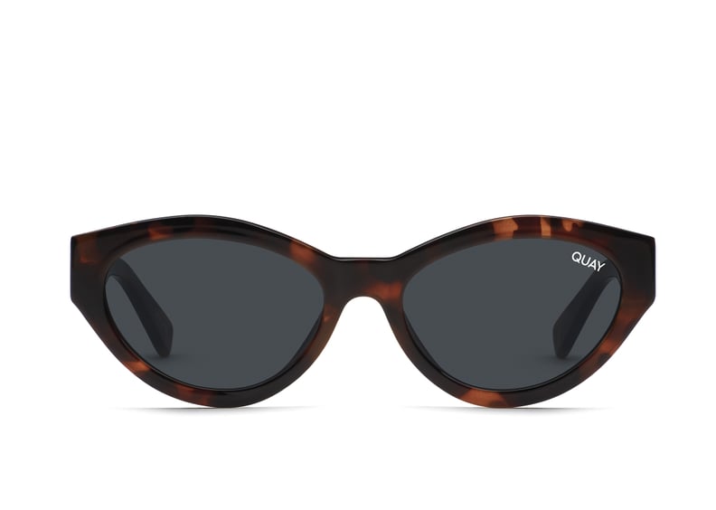 Quay x Lizzo Totally Buggin Sunglasses in Tortoiseshell/Smoke