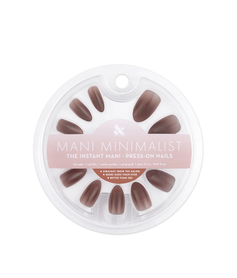 Best Mocha Mousse Beauty Products: Press-On Nails