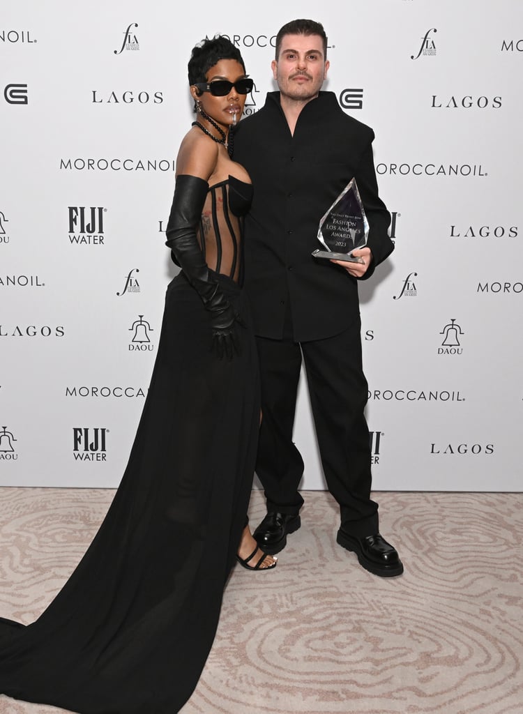 Teyana Taylor's Corset Dress at Fashion Los Angeles Awards