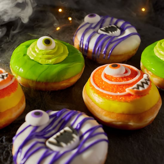 Krispy Kreme Cake Batter Monster Doughnuts For Halloween