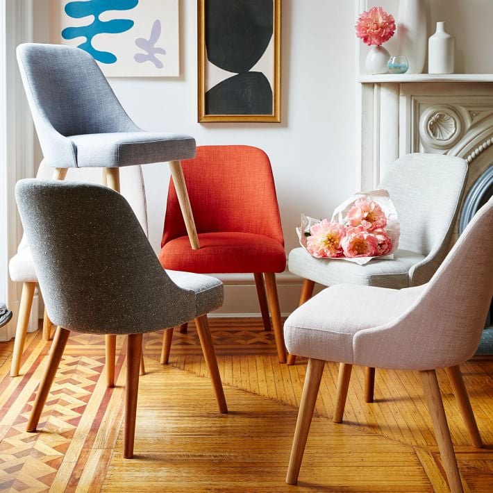 West Elm Mid-Century Upholstered Dining Chair | Best Furniture From