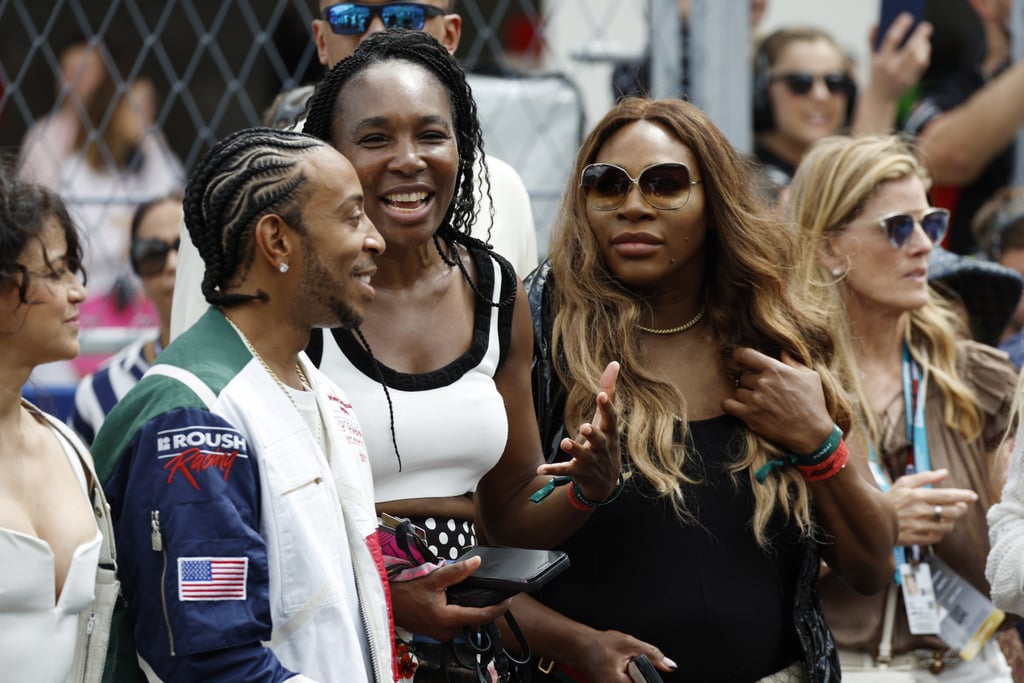 7 May:  Ludacris, Venus, and Serena Williams