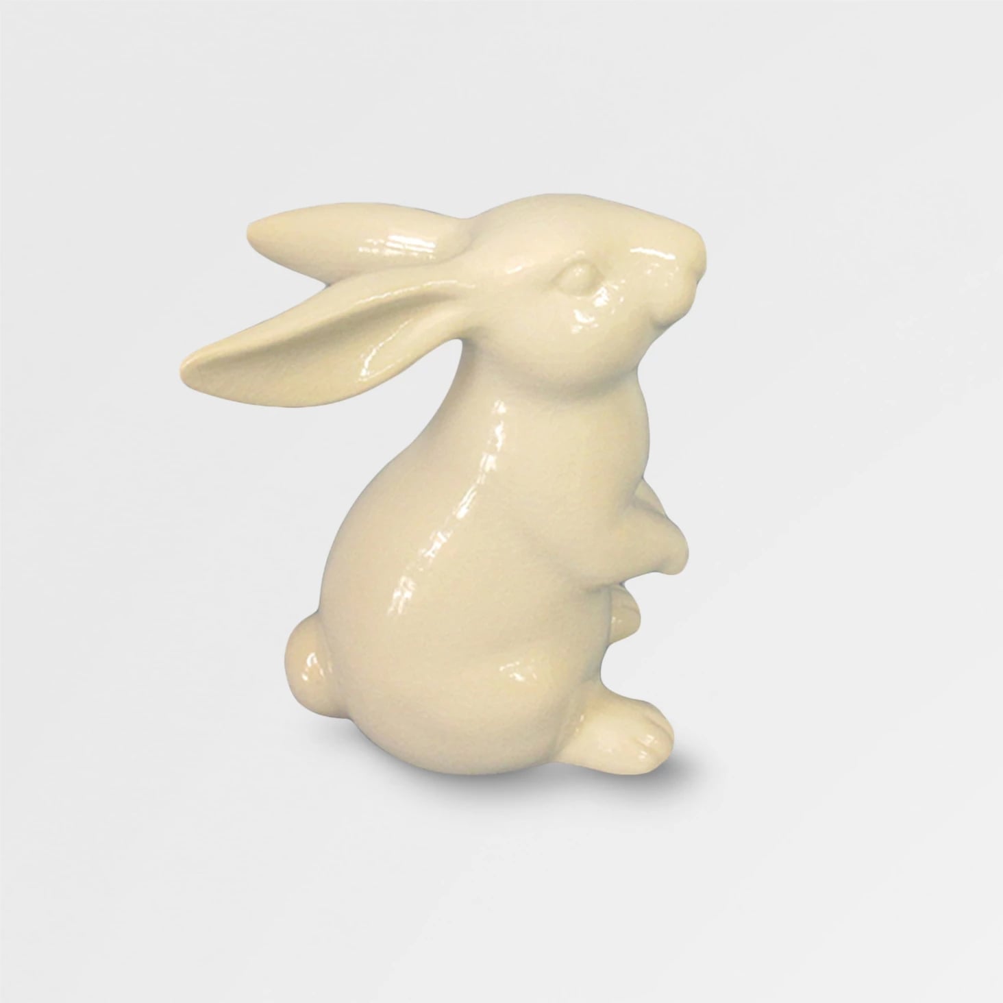 Easter Bunny Figurine  Hopping to Target as Fast as We Can to