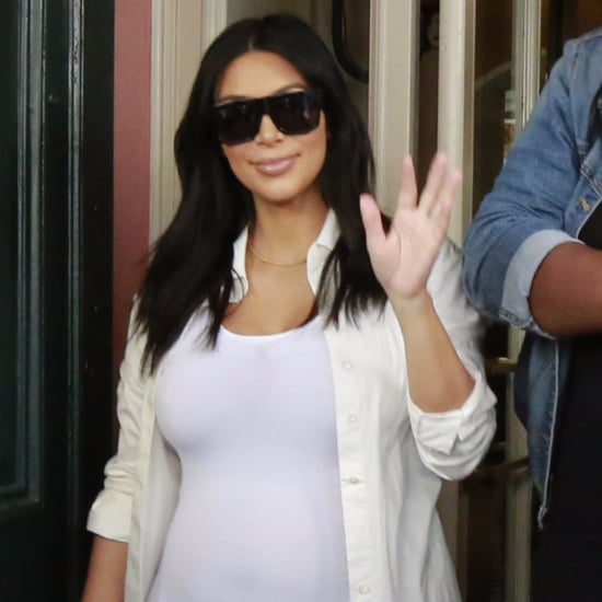 Kim Kardashian Baby Bump Pictures August 2015