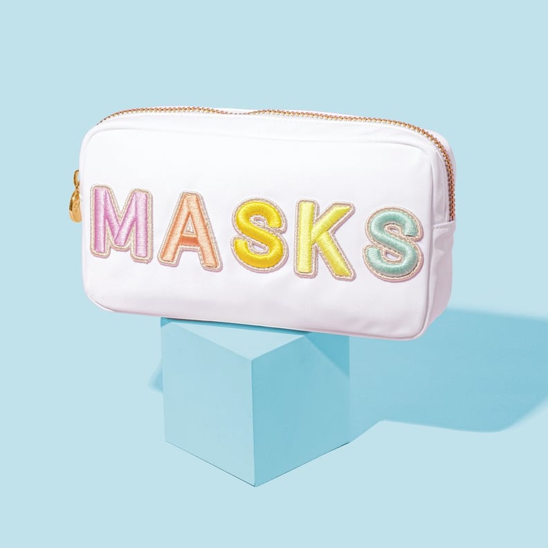 Stoney Clover Lane Blanc Small Masks Pouch