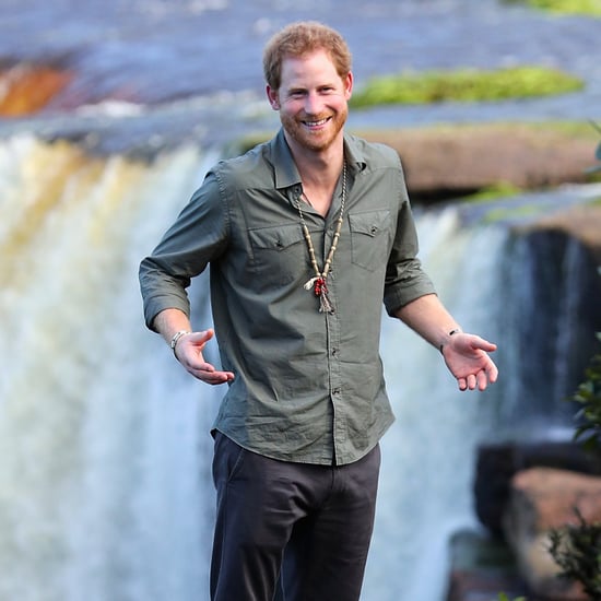 Prince Harry at Kaieteur Falls During Caribbean Tour 2016