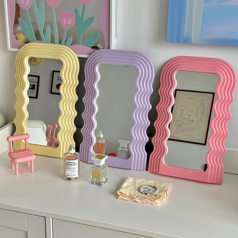 Wavy Decor: Wavy Vanity Mirror