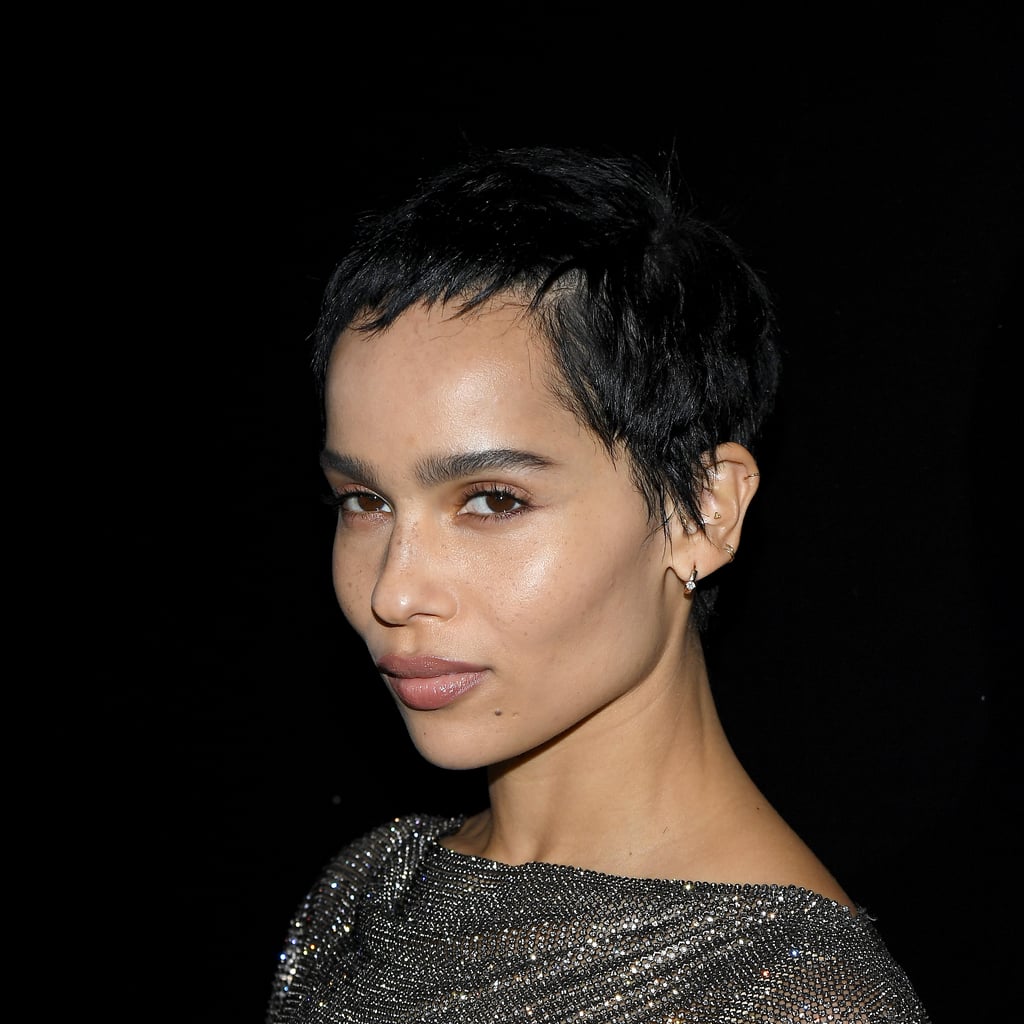 Zoë Kravitz Gives a Chic New Twist on the Classic Bun Hairstyle