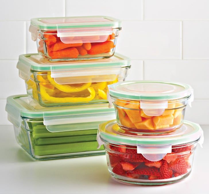 Snap-Lid Glass Containers