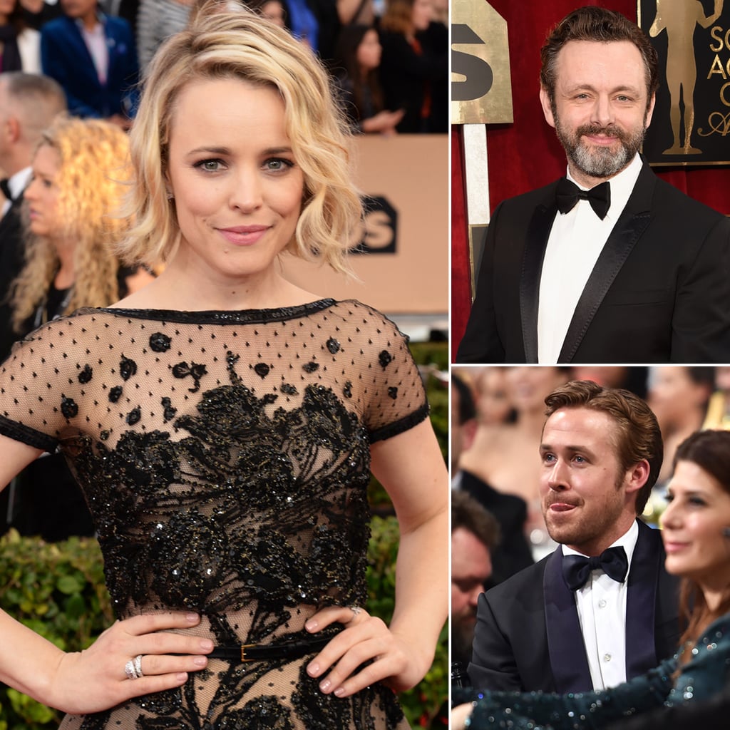 Rachel McAdams, Ryan Gosling, and Michael Sheen at the SAG Awards