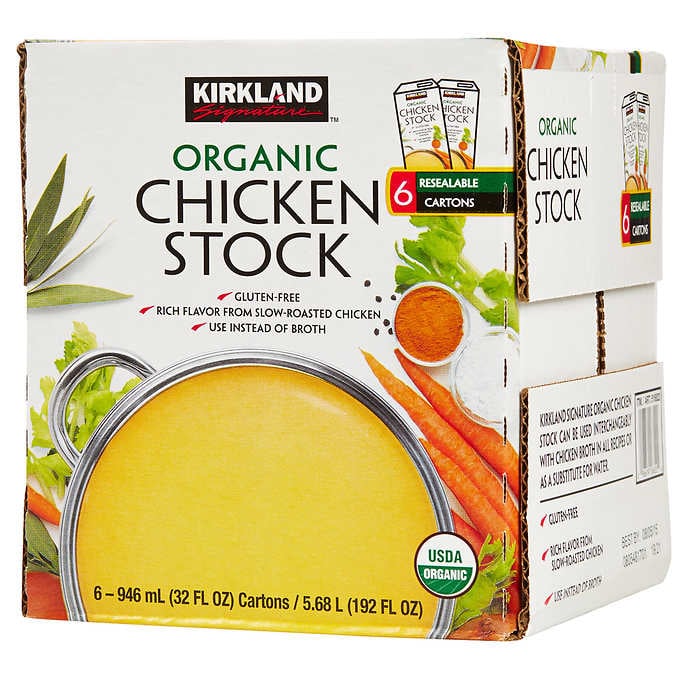 Kirkland Signature Organic Chicken Stock