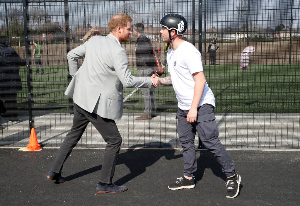 Prince Harry at Barking & Dagenham Future Youth Zone 2019