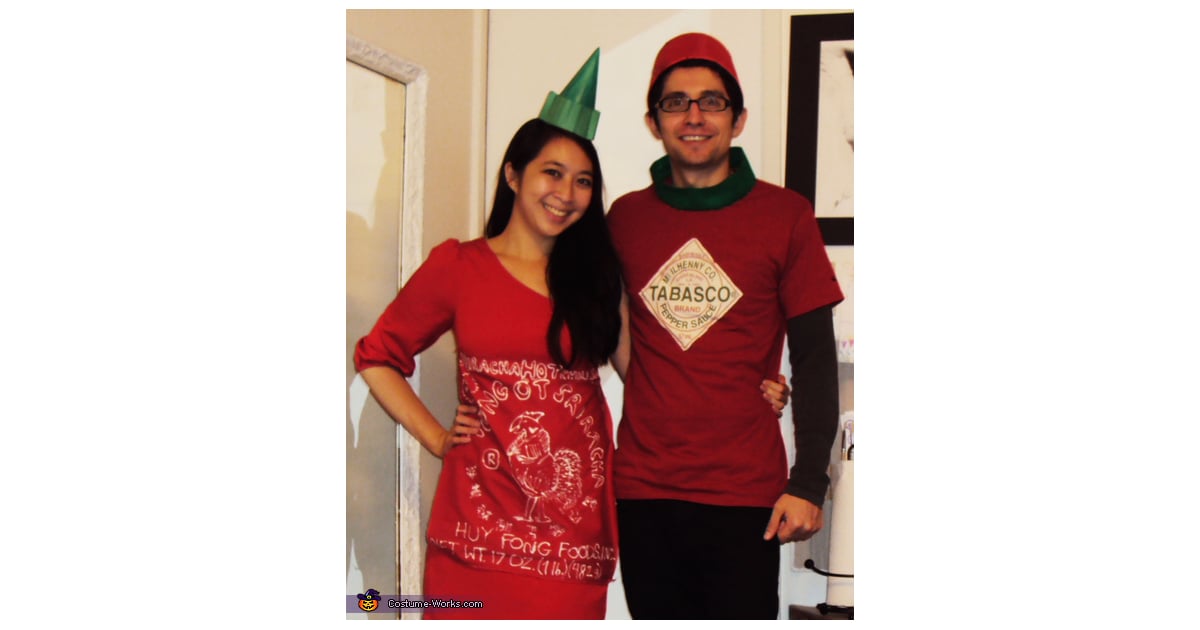 Sriracha and Tabasco | Creative Couples Costume Ideas | POPSUGAR Love ...