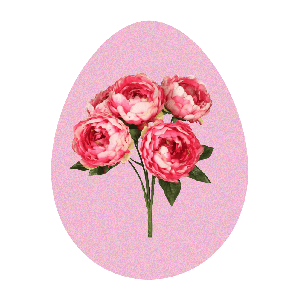 Artificial Peony Bunch