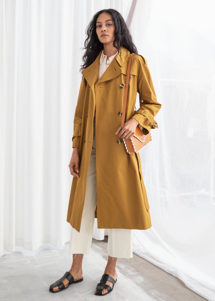 & Other Stories Belted Trench Coat