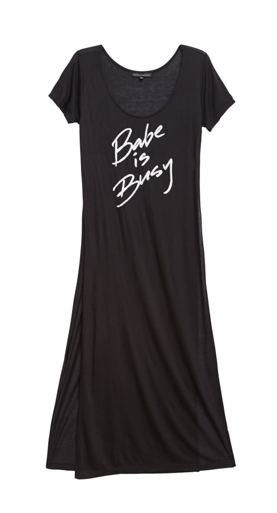 Erin Wasson Babe is Busy Side Slits Tunic Top ($30)