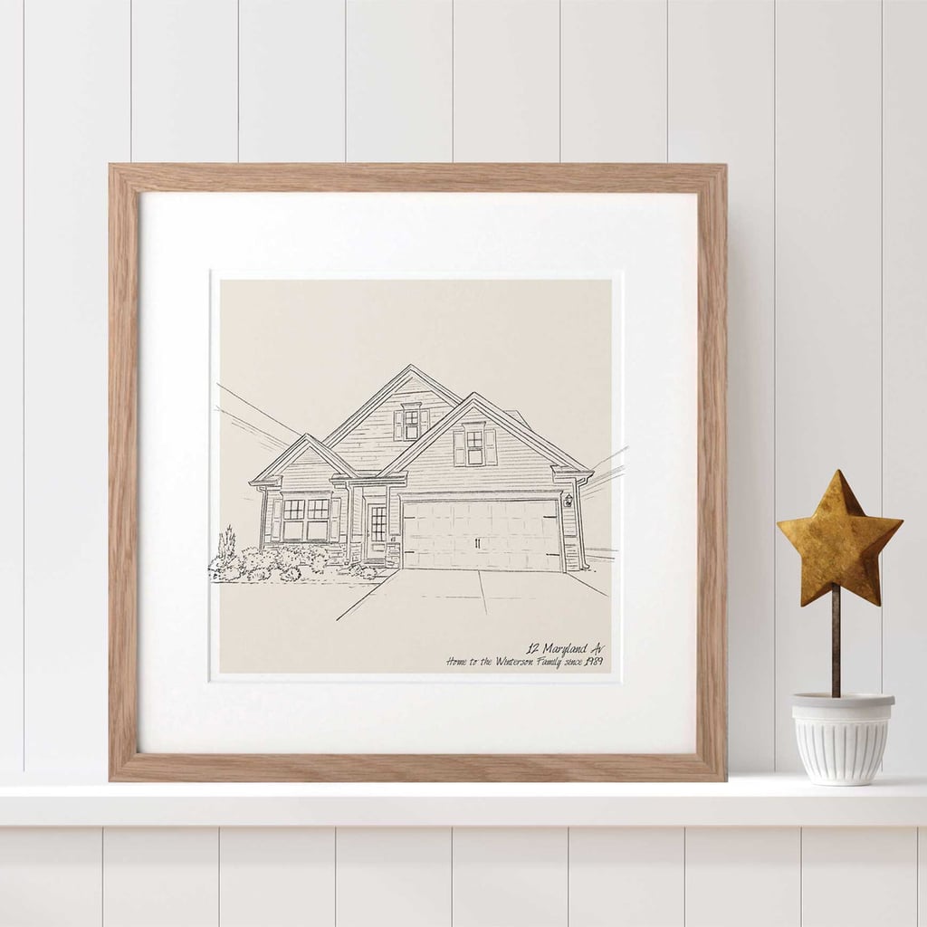 Letterfest House Pencil Sketch