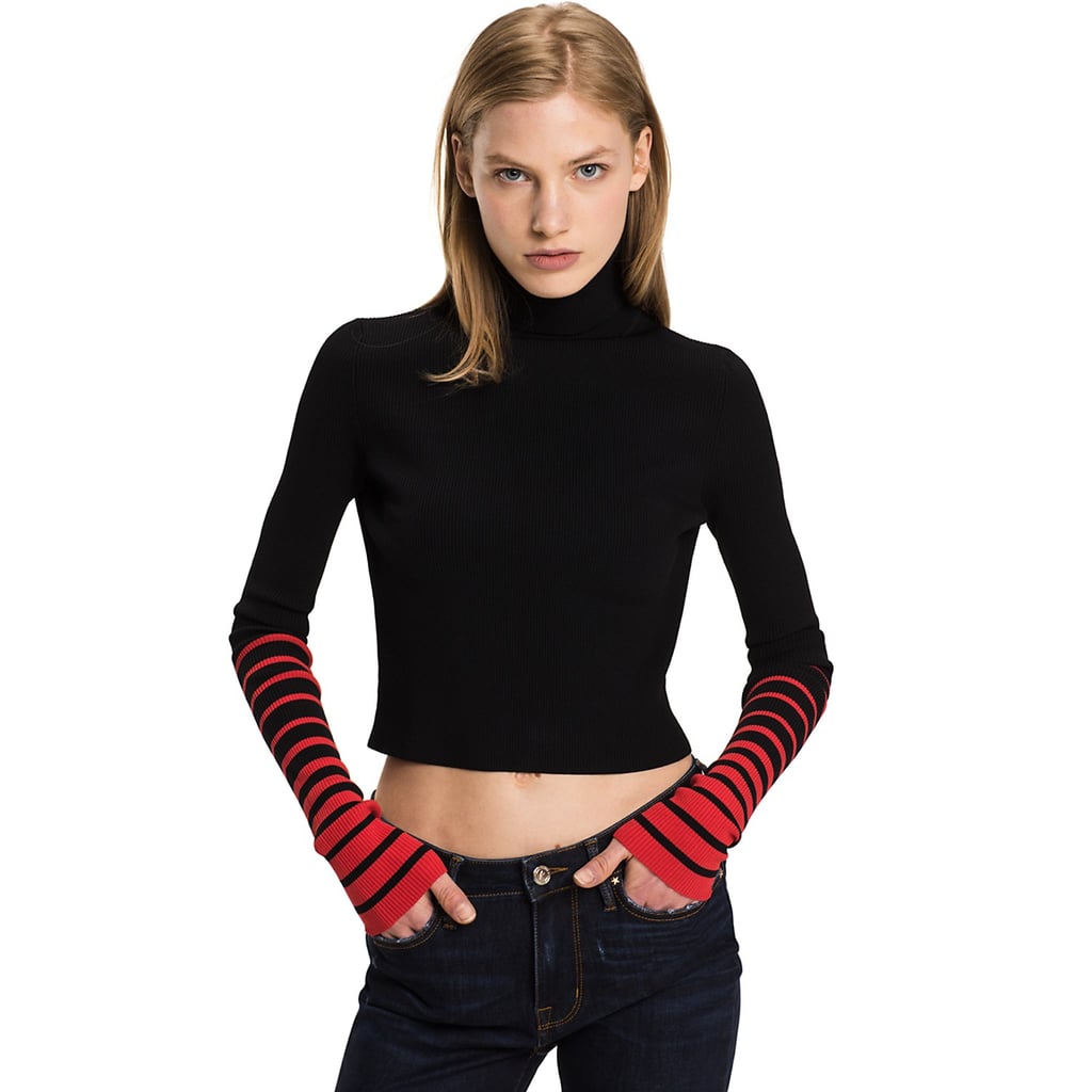 Gigi Hadid x Tommy Hilfiger Crop Poloneck Sweater ($130)