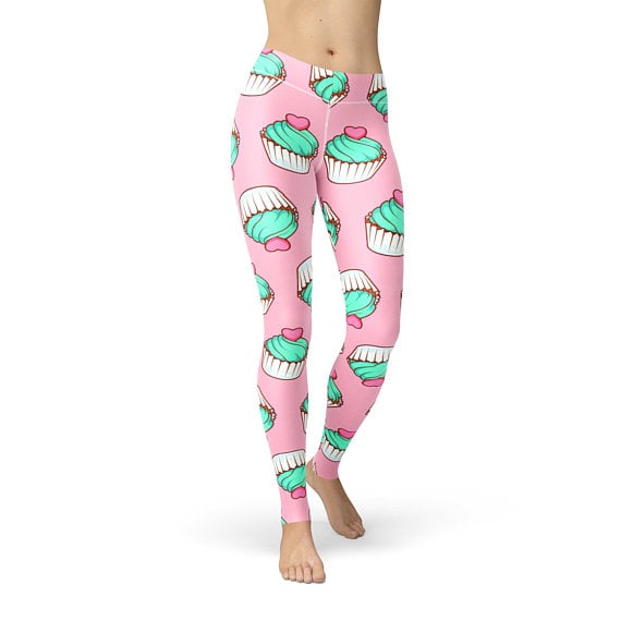 Pink Cupcake Leggings