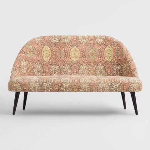 Multicolor Medallion-Print Marlee Loveseat