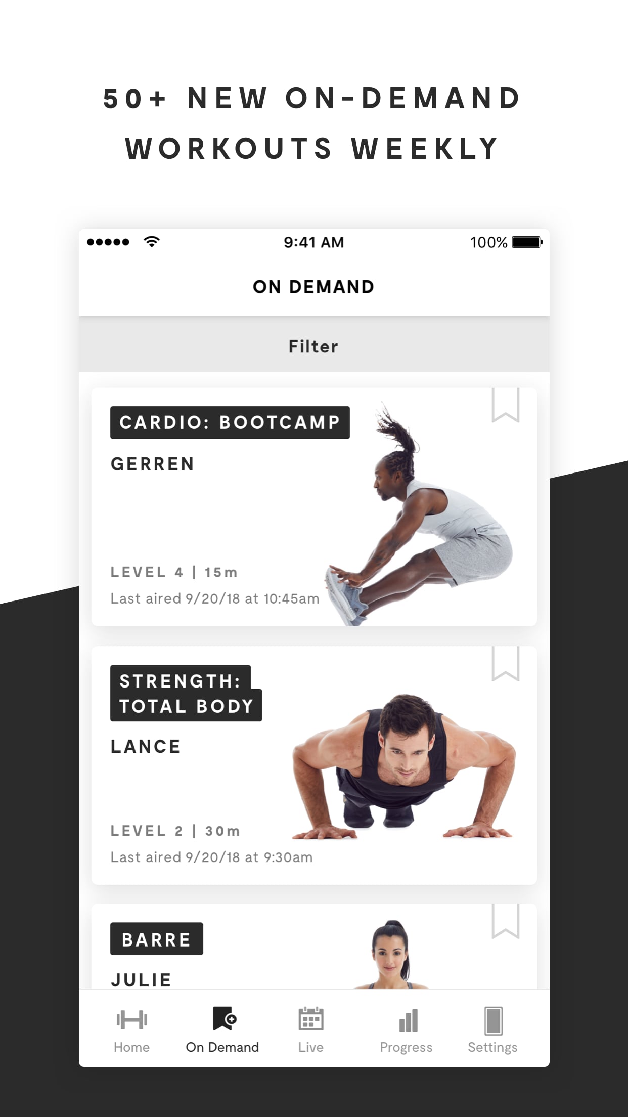 Mirror discount workout uk
