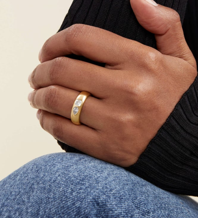 Unique 2-Stone Toi et Moi Engagement Ring