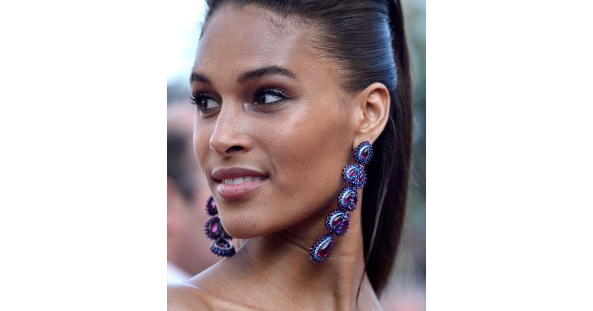 Cindy Bruna's Stunning Chopard Drop Earrings Made a Statement | Best