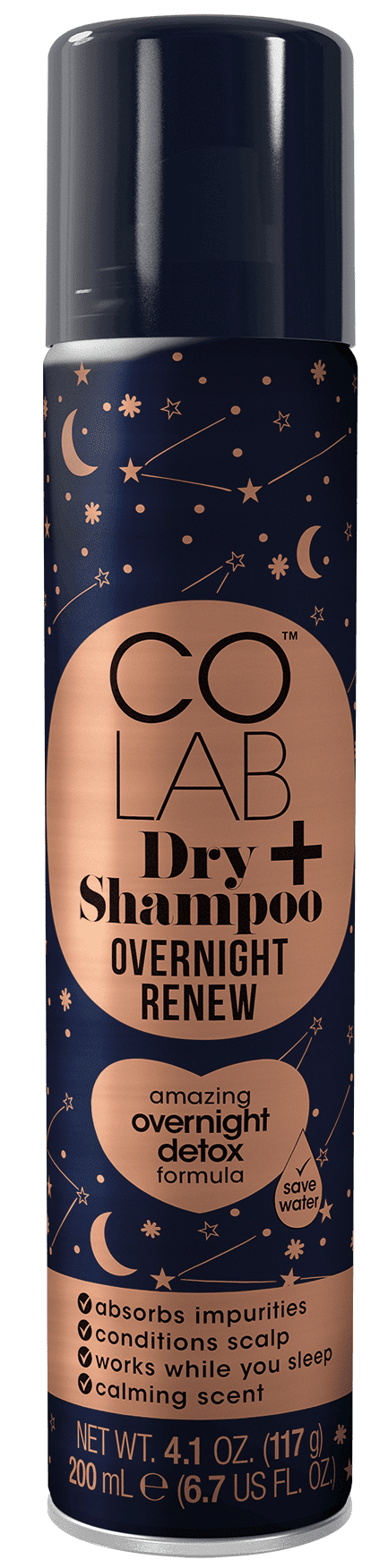 Colab přes noc Obnovit suchý šampon