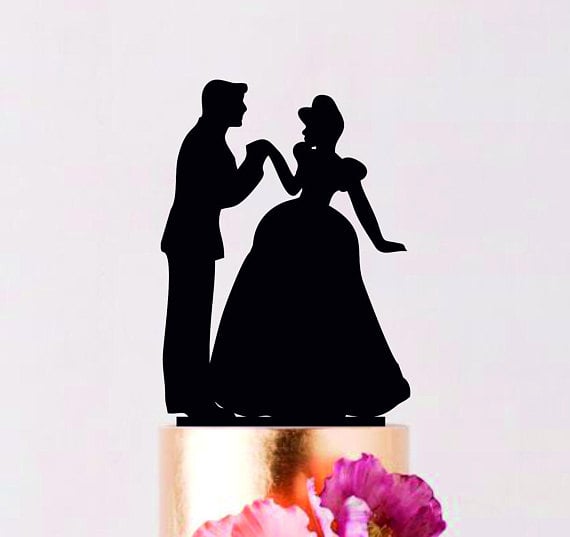 Cinderella and Prince Cake Topper ($13)