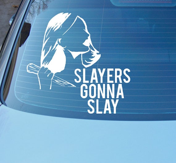 Slayers Gonna Slay Car Decal