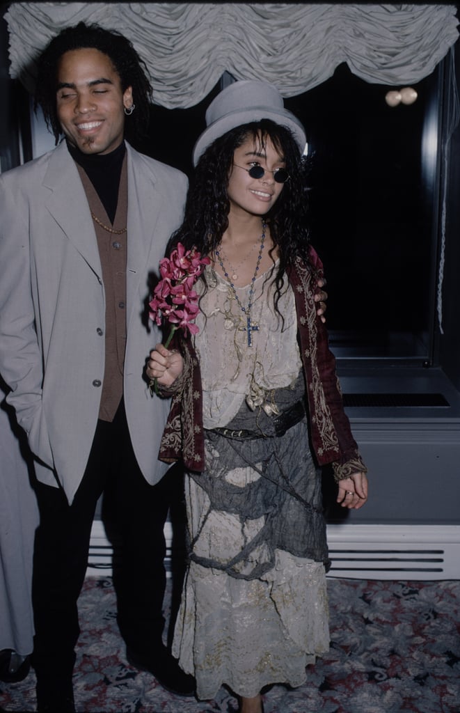 Lenny Kravitz and Lisa Bonet in 1990