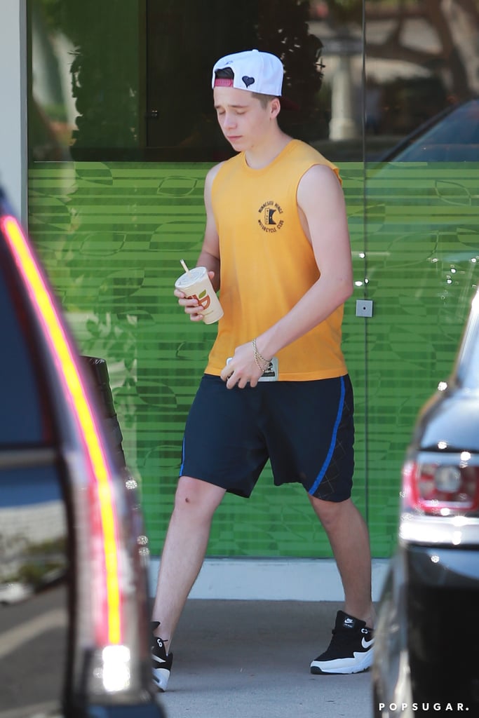 Beckham Family at SoulCycle