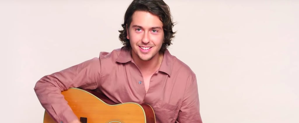 Nat Wolff Sings The Beatles in Elle's Song Association Video