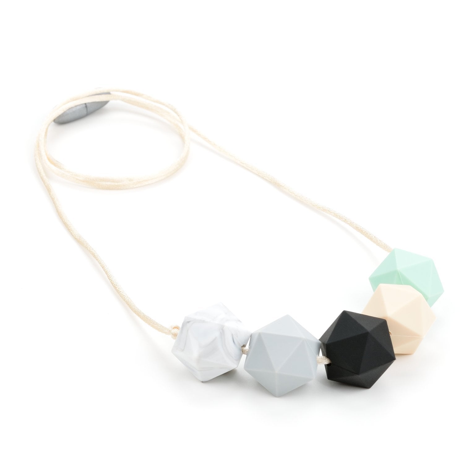 silicone teething necklace for mom