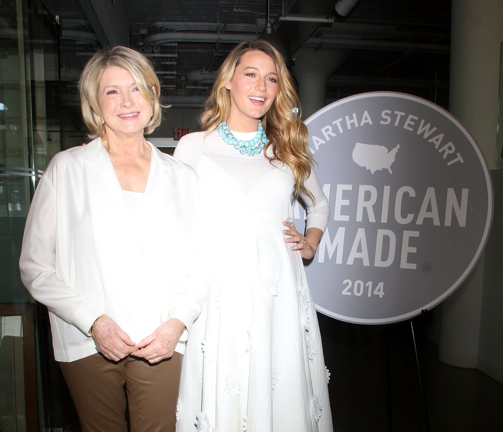 Blake Lively at Martha Stewart's American Made Summit 2014