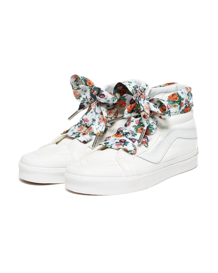 Vans Sk8-Hi Mixed Floral Laces Sneakers | Cutest Sneakers For Women ...