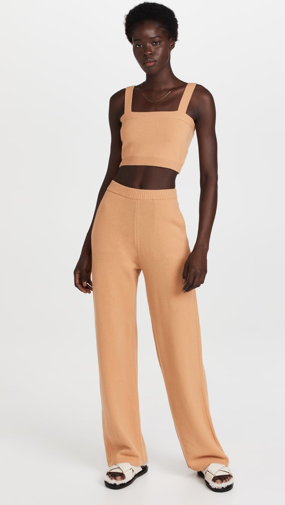 Victor Glemaud Crop Top + Sweatpants