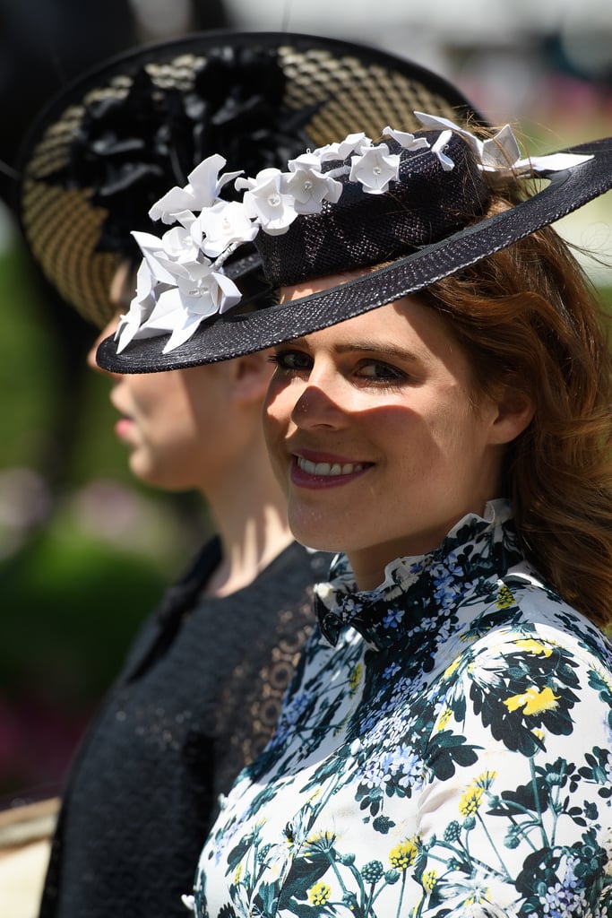 Princess Eugenie Wearing Erdem at Royal Ascot